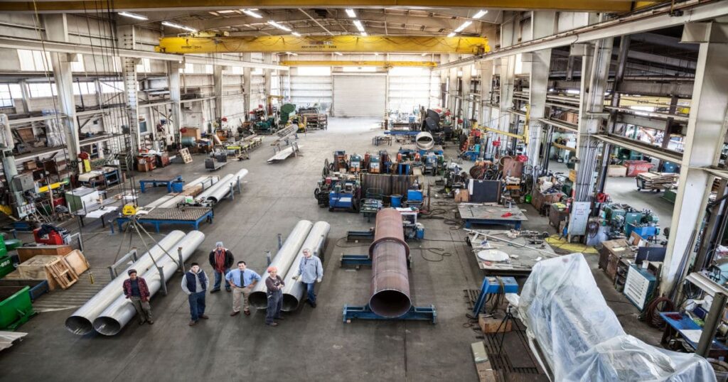 steel fabrication factory
